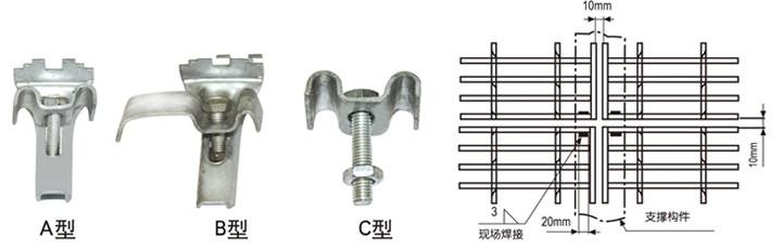 鋼格柵安裝卡